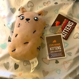 Exploding Kitten plushy.